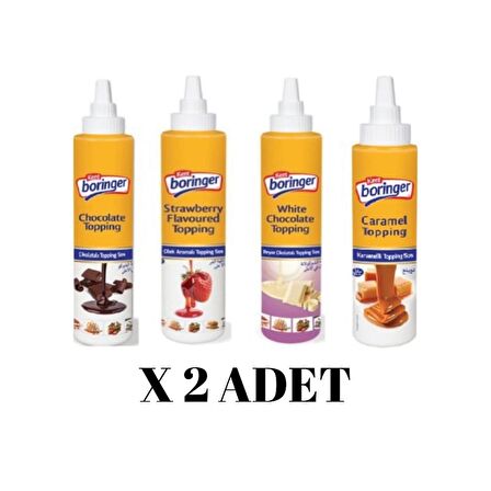 Kent Boringer Topping Set 4 Lü X 2'şer Adet