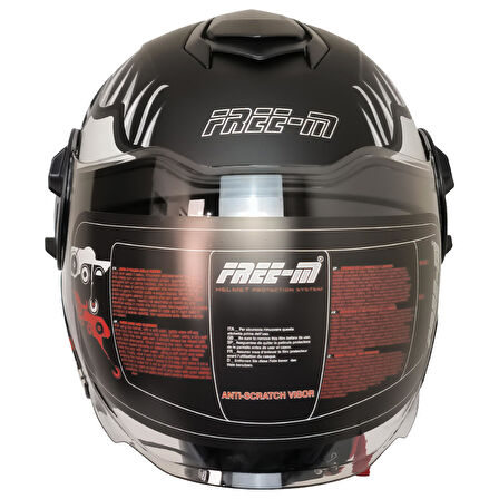 FREEM FR-665 X-BLADE YARIM KASK