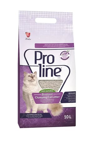 Lavanta Kokulu Topaklanan Bentonit Kedi Kumu 10 Lt