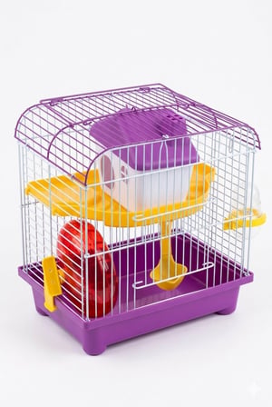 Hamster Kafes Mor