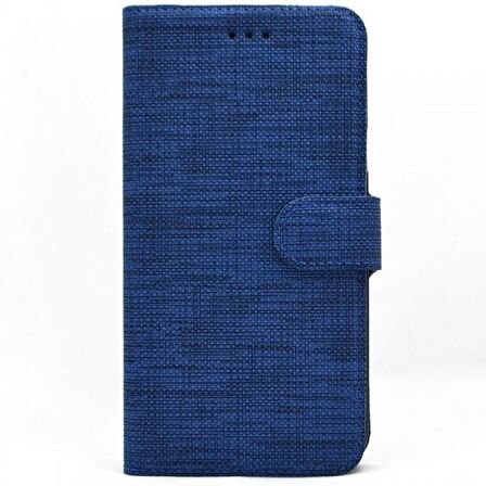 Smcase iPhone 14 Pro Kılıf Kumaş Spor Standlı Cüzdan