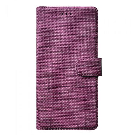 Smcase iPhone 14 Plus Kılıf Kumaş Spor Standlı Cüzdan