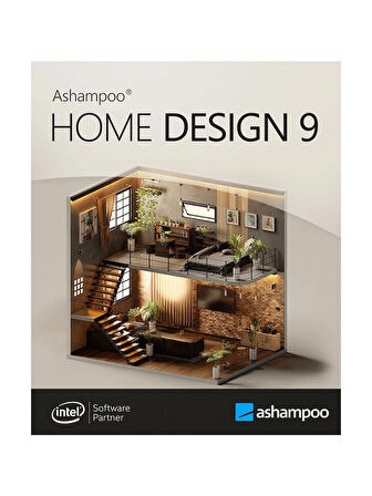 Ashampoo Home Design 9 (Windows) - 1 PC Lifetime/Ömür Boyu Abonelik Kodu