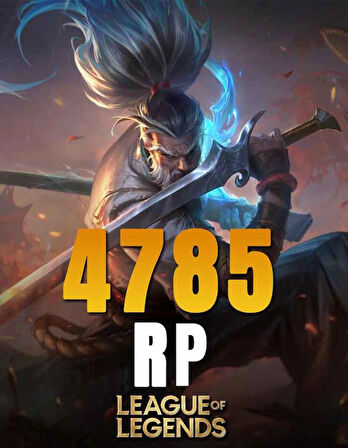 Riot Games League Of Legends 4785 Rp Riot Points