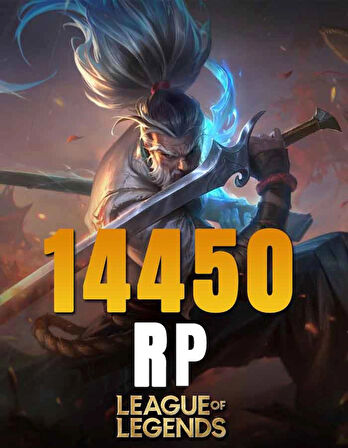 Riot Games League Of Legends 14450 Rp Riot Points