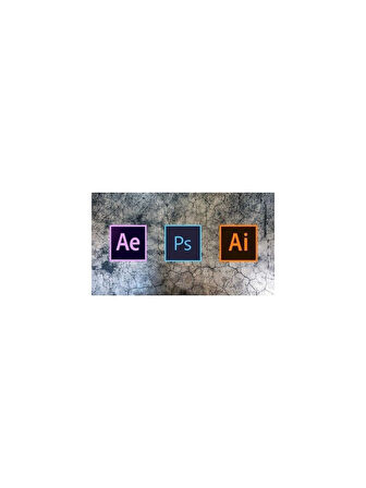 Adobe Photoshop + Adobe After Effects + Adobe Illustrator Ömür Boyu