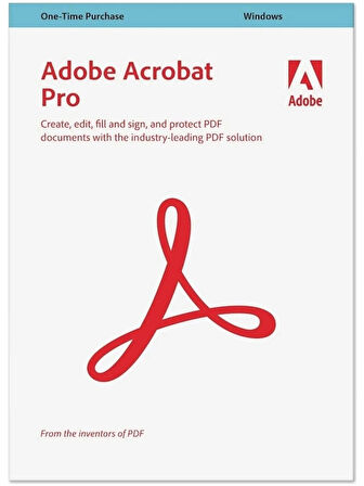 Adobe Acrobat Pro Dc Ömür Boyu + Adobe After Effects Ömür Boy