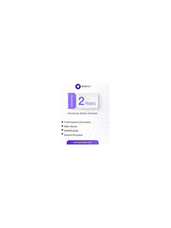 PureVPN (10 Cihaz, 2 Yıl) - PureVPN Anahtarı