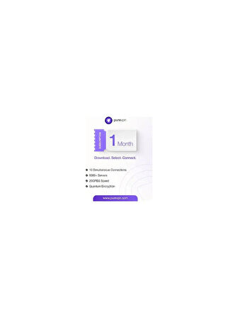 PureVPN (10 Cihaz, 1 Ay) - PureVPN Anahtarı