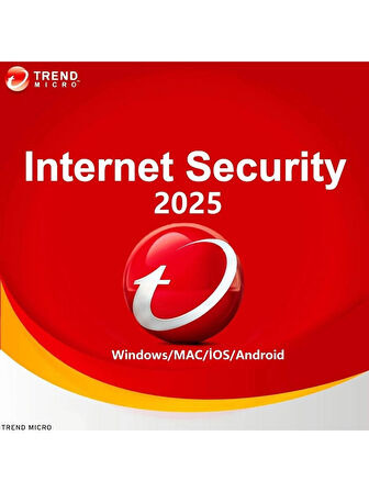 Trend Micro Internet Security 2025 - 5 Cihaz 1 Yıl Abonelik Kodu