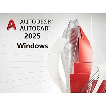 Autodesk Autocad 2025 (WİNDOWS) - 1 Pc 2 Yıl Serial Kod