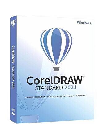 Corel Coreldraw Standard 2021 (Windows) - 1 Pc Lifetime/ömür Boyu Corel Key
