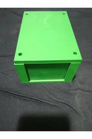 Elektronik plastik proje kutusu 150×100×60 mm modüler