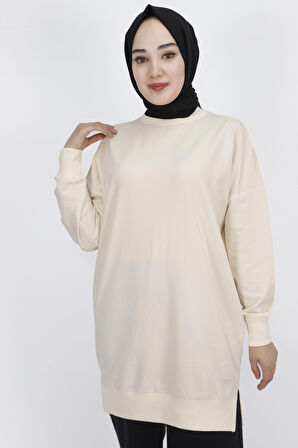 Puane 2 İp Kumaş Basic Tunik