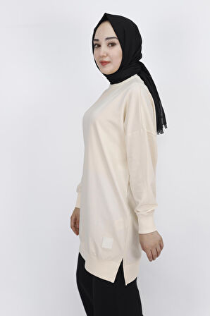 Puane 2 İp Kumaş Basic Tunik