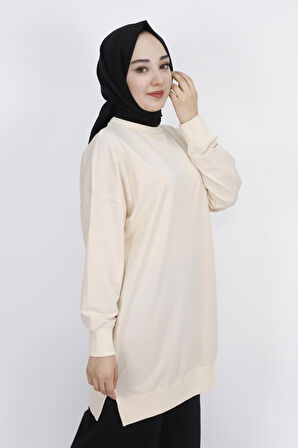 Puane 2 İp Kumaş Basic Tunik