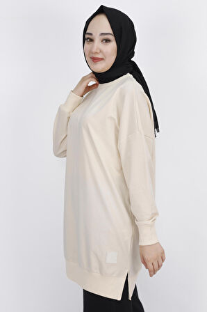 Puane 2 İp Kumaş Basic Tunik