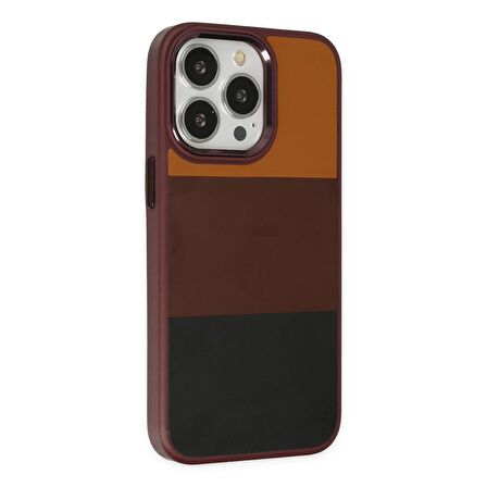 Smcase iPhone 14 Pro Kılıf King Renkli Suni Kapak