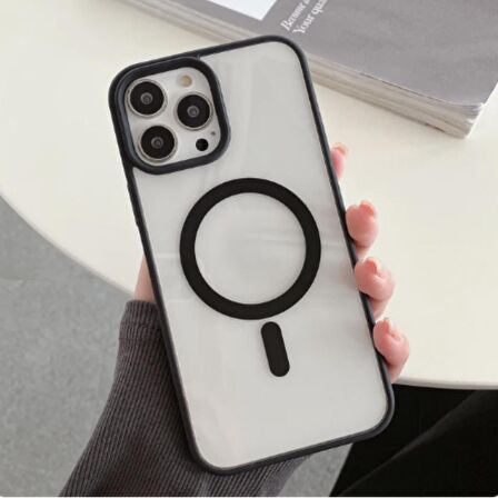 İPHONE 12 PRO MAX TLP RENKLİ MAGSAFE ÖZELLİKLİ SİLİKON KILIF