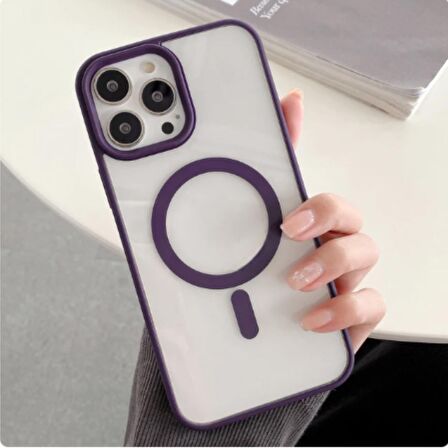 İPHONE 13 PRO TLP RENKLİ MAGSAFE ÖZELLİKLİ SİLİKON KILIF
