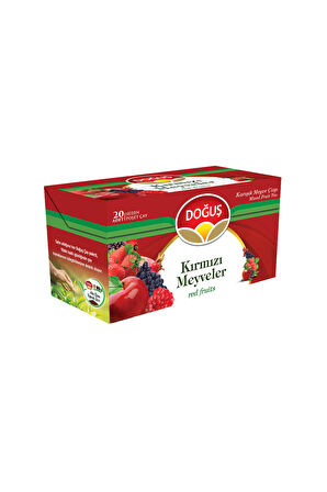 Doğuş Bardak Poşet Kırmızı Meyveler | 20'li