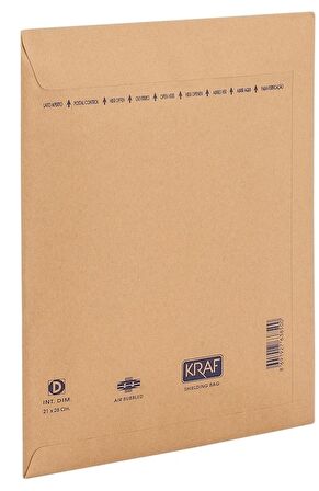 KRAF ZARF HAVA KABARCIKLI D 21X28 10 Adet