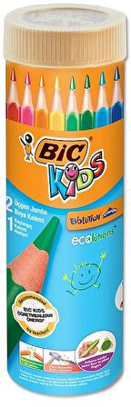 BIC KURUBOYA EVOLUTION ÜÇGEN JUMBO 12+1 Lİ 958192 1 Adet