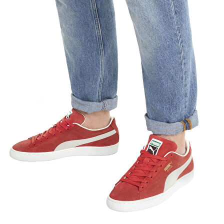 Suede Classic XXI Erkek Kırmızı Sneaker Ayakkabı 37491502