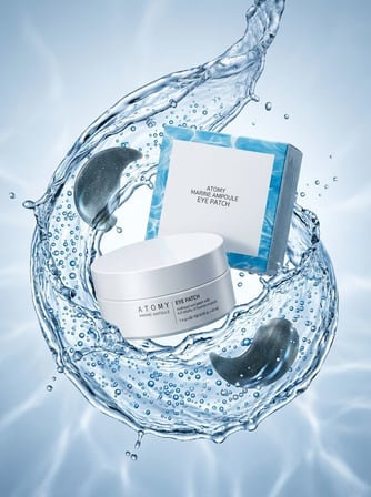 Atomy Marine Ampoule Eye Patch Deniz Mineralli Hidrojel Göz Bandı 60 Adet