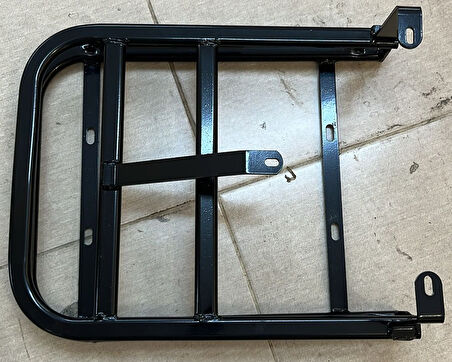 Rks Vrs 125 Kızaklı Kurye Çanta Demiri Ergoline Sürgülü Pizzacı Paket Demiri Supermoto