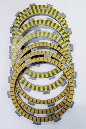 Bajaj Dominar 250 Debriyaj Balatası Seti 4 Kalın 3 İnce A Kalite Supermoto