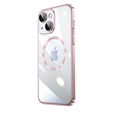 Smcase iPhone 14 Plus Kılıf Magsafe Wiriless Özellikli Tareks Rixos Sert Kapak