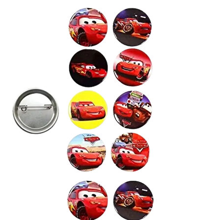 Lisanslı Yaka çanta rozeti CARS-ARABAL 10L