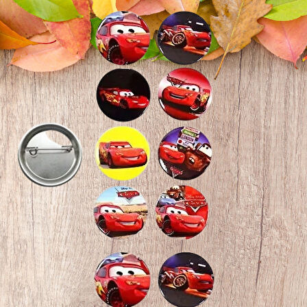 Lisanslı Yaka çanta rozeti CARS-ARABAL 10L