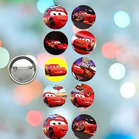 Lisanslı Yaka çanta rozeti CARS-ARABAL 10L