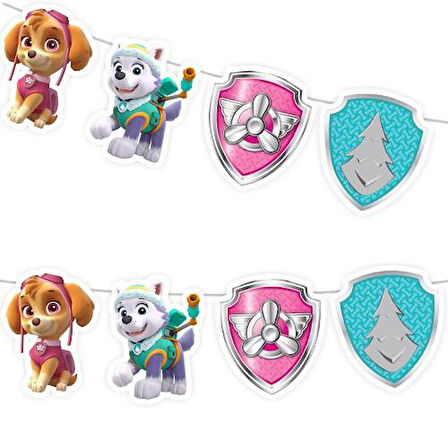 Dekoratif banner PAW PATROL SKYE 145*18CM