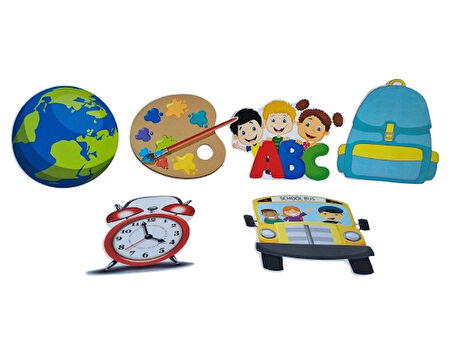 Okul Süsleri Uzar Süs Dekor Süs 120X16 cm