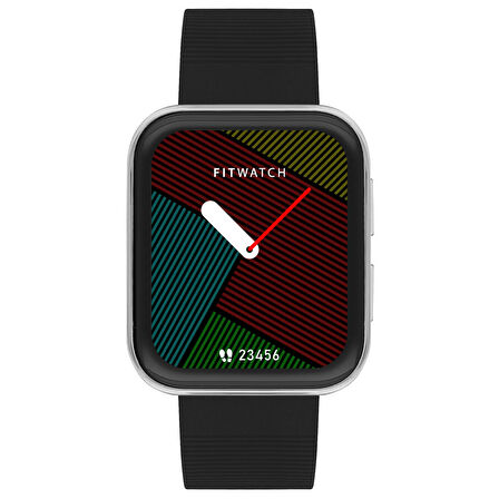 Fitwatch FT202301AM0202 Siyah - Gümüş Akıllı Saat