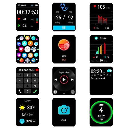 FitWatch FT202301AM0205 Akıllı Saat 