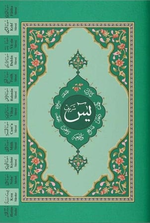 Yasin-i Şerif Cüzü Hafız Boy (2 Renkli, Fihristli)