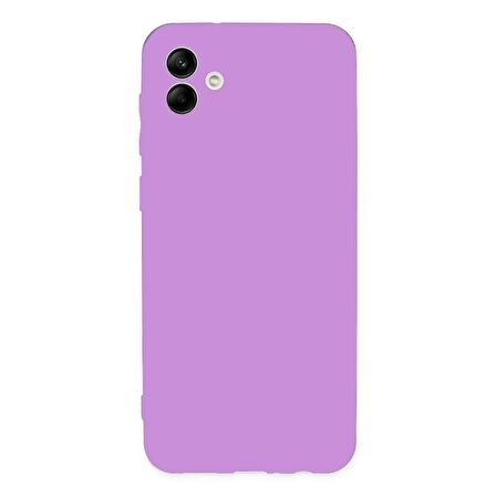 Smcase Samsung Galaxy A04 Kılıf Kamera Korumalı Mat Silikon