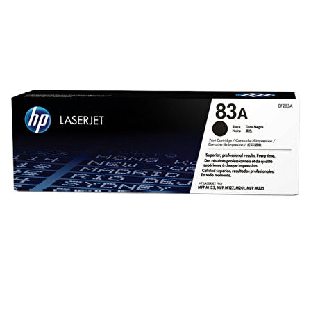 HP CF283A (83A) Siyah Black Orjinal Toner M201dw / M225dn