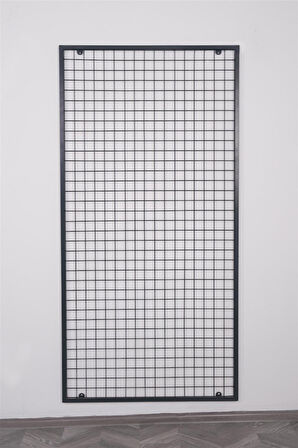 Sık Telli Tel Raf 90 cm Antrasit Gri