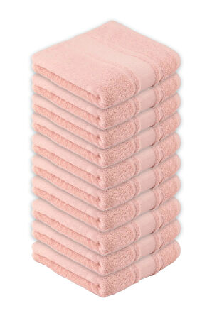 Özdilek Colourist 50x90 Cm El-Yüz Havlusu 10'lu Açık Mercan