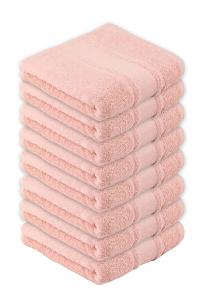 Özdilek Colourist 50x90 Cm El-Yüz Havlusu 8'li Açık Mercan