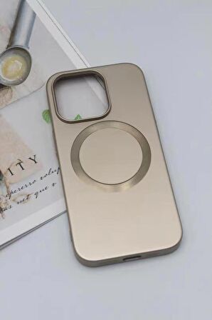 İphone 14 Pro Max Ultra İnce Magsafe Thin Kapak-Kılıf