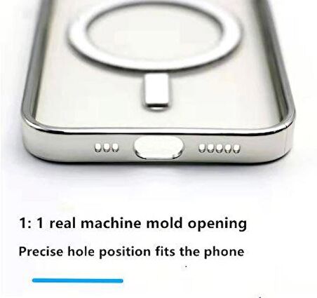 İphone 11 Pro Max Parlak Magsafe Lazer Kapak-Kılıf