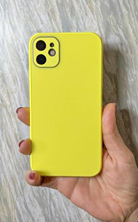 İphone 13 Pro Max Mat Cam Elektro Kamera Korumalı Kılıf