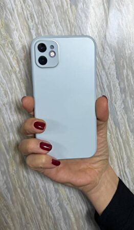 İphone 13 Pro Max Mat Cam Elektro Kamera Korumalı Kılıf