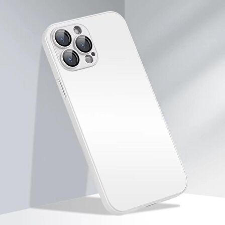 İphone 14 Mat Elektro Cam  Kapak